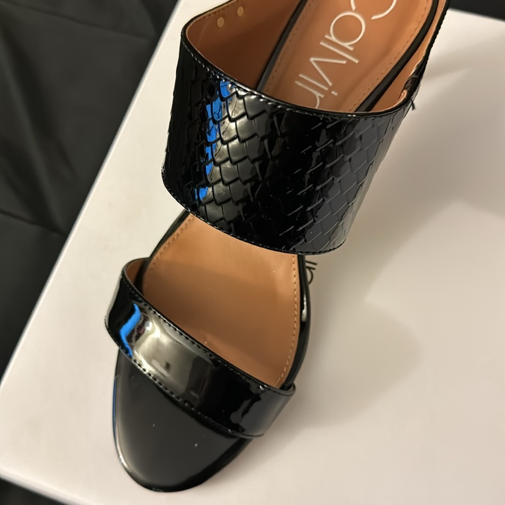 Calvin Klein Patient /Python Slides Worn 1 Time - image 3